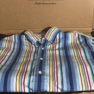 Polo Ralph Lauren Multicolor Striped Button Down Shirt